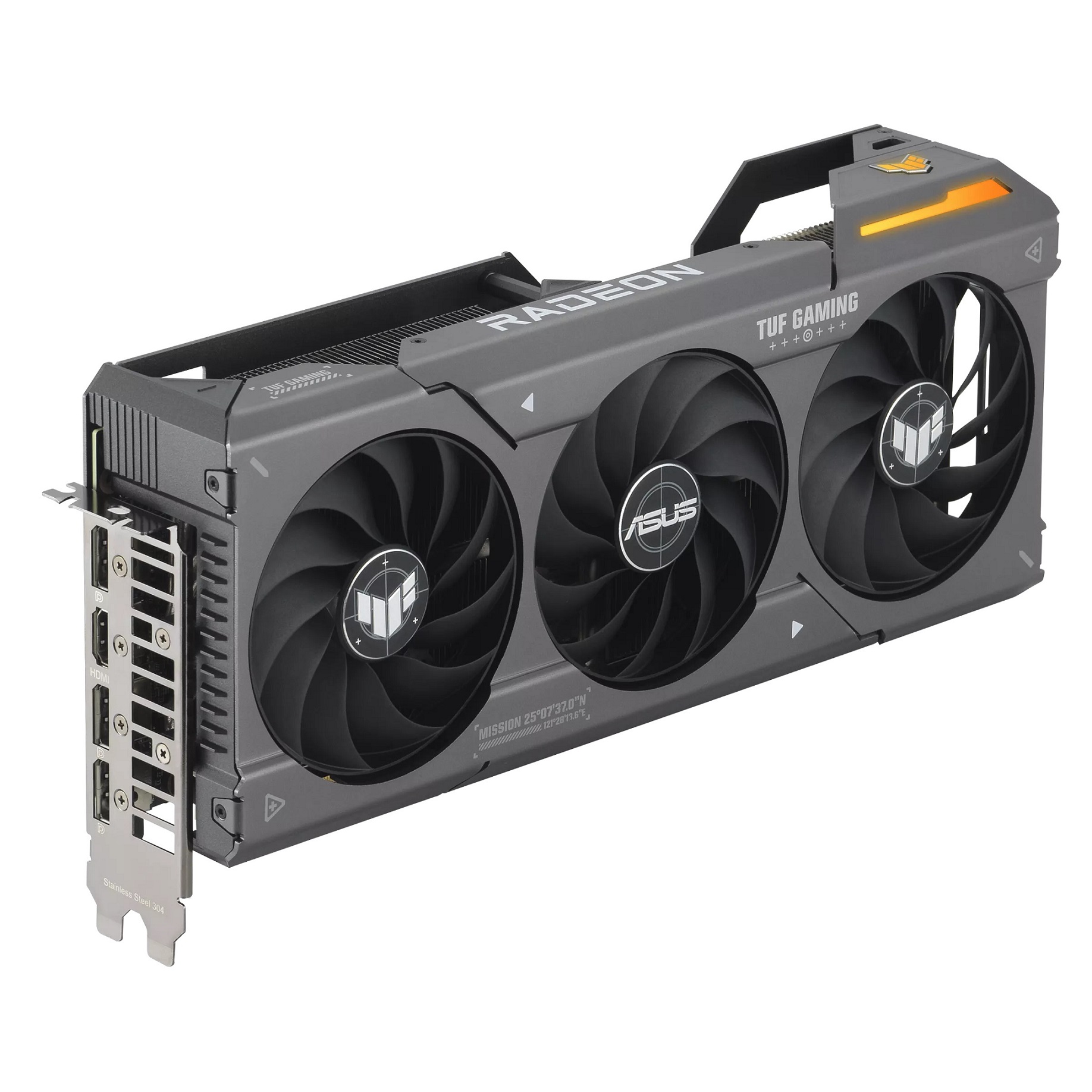 Kartelë grafike ASUS TUF-RX7600XT-O16G-GAMING, 16GB GDDR6, e zezë