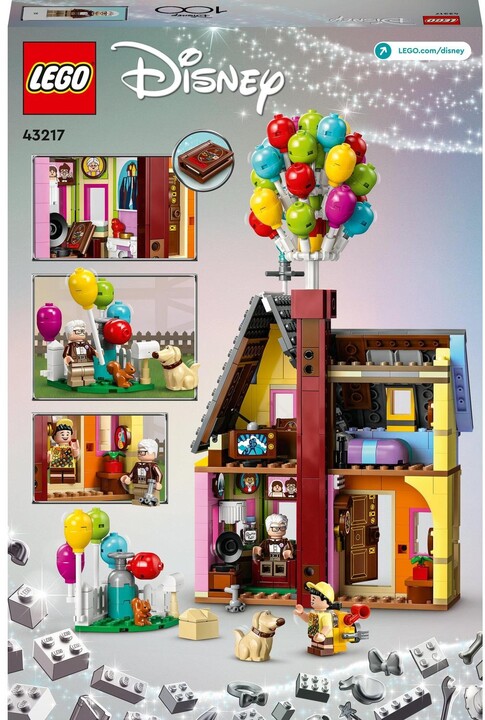 Set LEGO® I Disney 43217 House from the movie Up to the Clouds, 598 pjesë