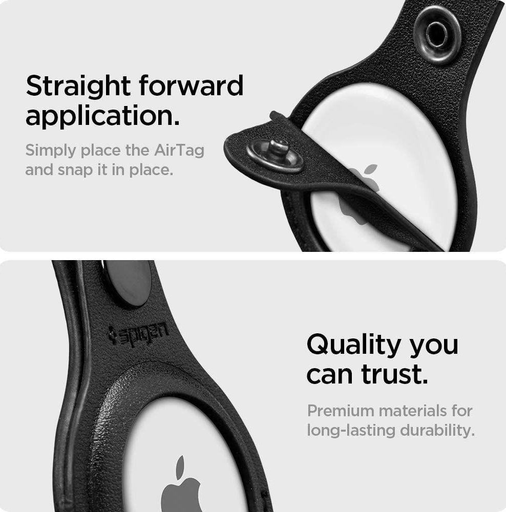 Varëse Spigen Valentinus për Apple AirTag, e zezë