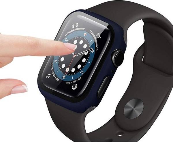 Mbulesë mbrojtëse Tech-Protect Defense360 për Apple Watch 44mm, xham i integruar, transparente