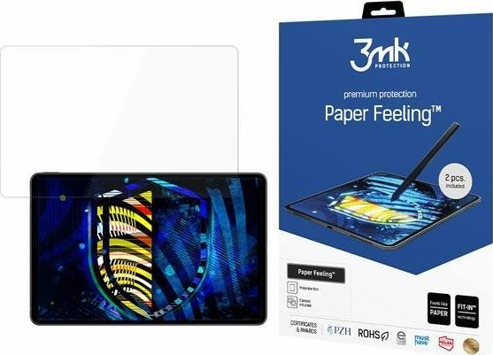 Заштитна фолија за екран 3MK PaperFeeling за Huawei MateBook E 12.6\", PET, 2 парчиња, транспарентна