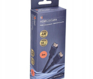 Кабел HDMI Solight SSV1223, 3m, 4K, црн