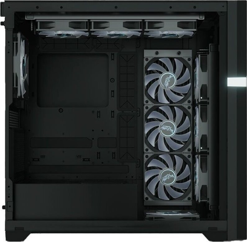 Kasa PC VK02 Lite Mid Tower ATX, xham i temperuar, ARGB, e zezë