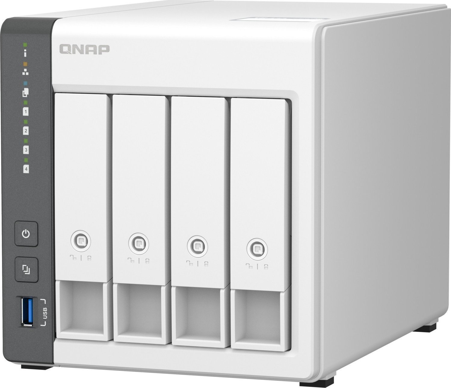 Server NAS QNAP TS-433-4G, 4GB RAM, 2TB HDD Seagate IronWolf