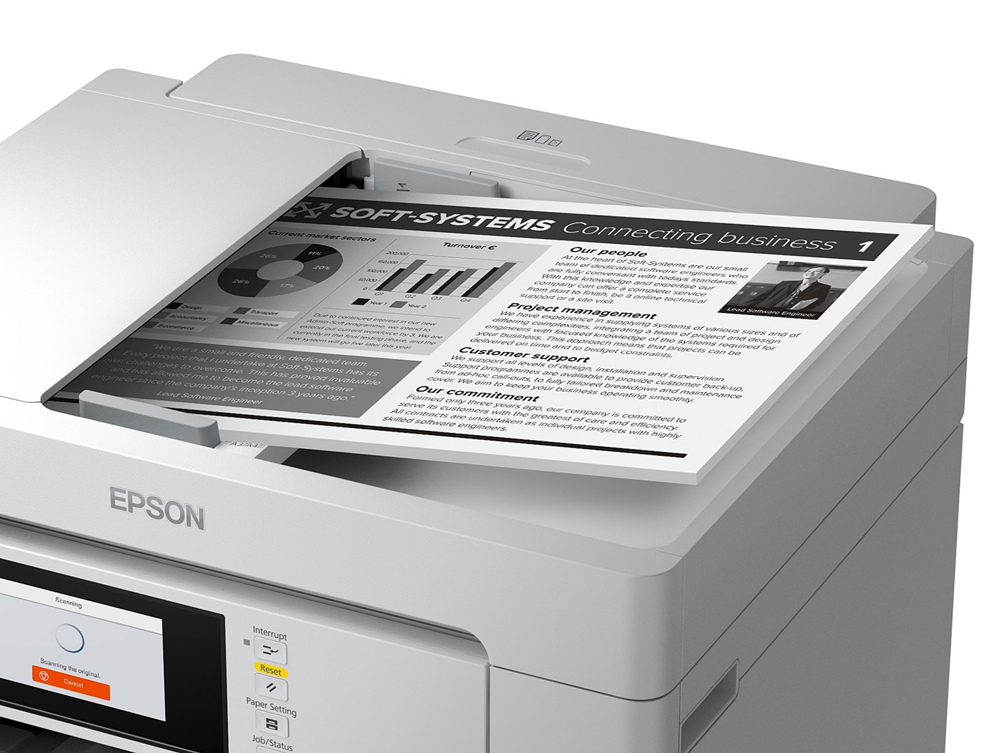 Printer Epson EcoTank Pro ET-M16680, A4, 25 ppm, i hirtë