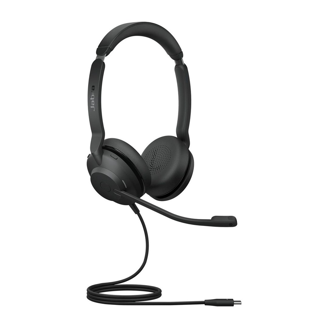 Kufje Jabra Evolve2 30 SE UC Duo, USB-C, të zeza