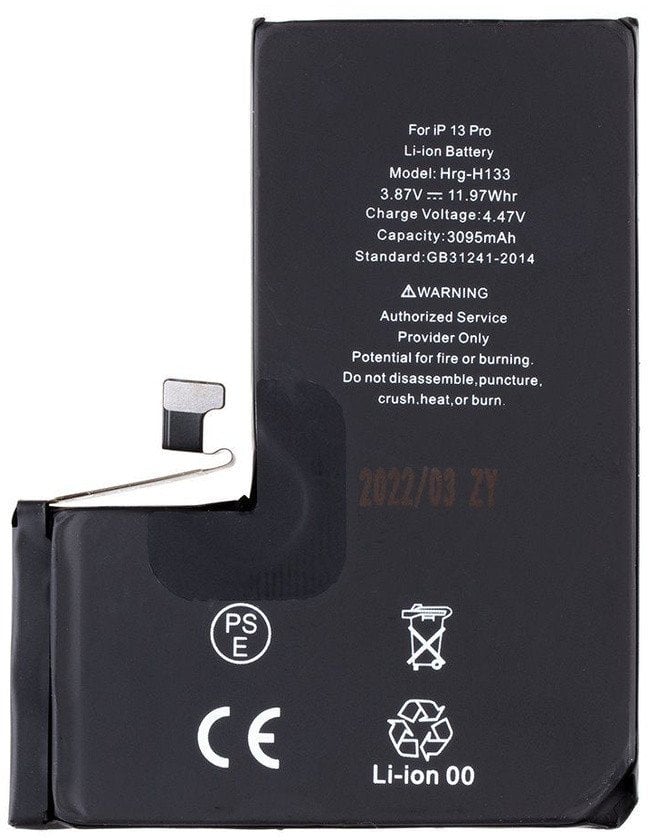 Батерија за телефон Apple iPhone 13 Pro, 3095mAh, Li Ion