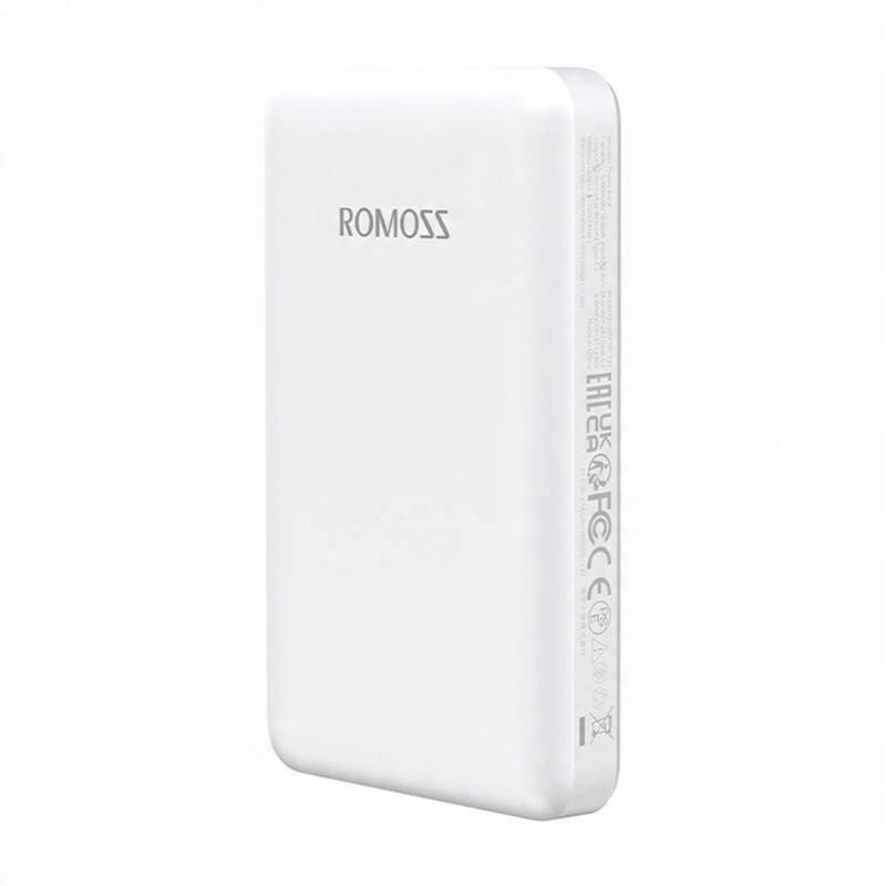 Powerbank Romoss WSC05, 5000mAh, karikim i shpejtë 15W, e bardhë