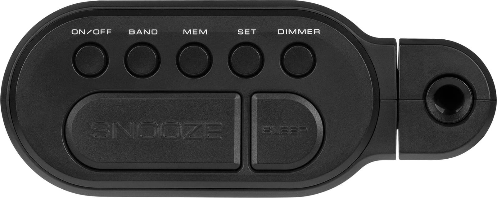 Радио часовник KrugerMatz KM 827, AM FM, проектор на време, ЛЕД