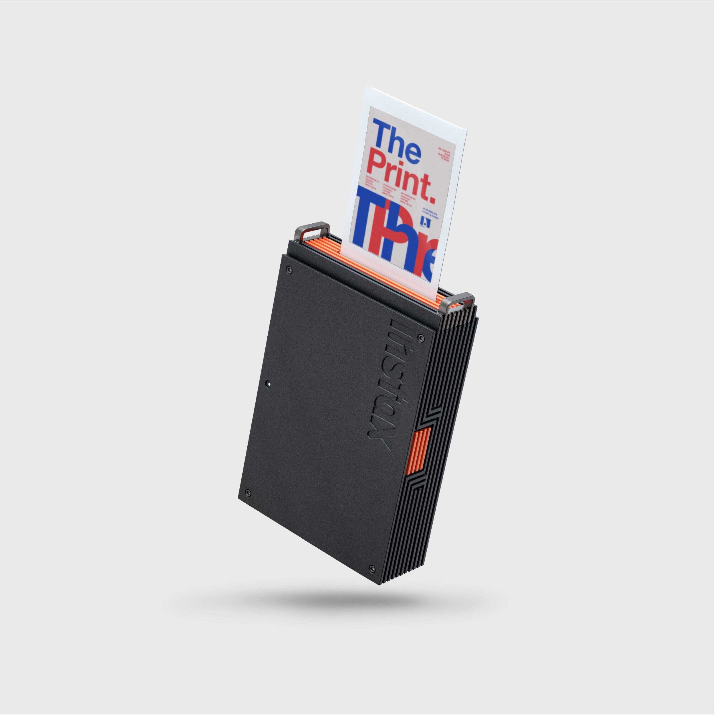 Printer fotografik Fujifilm Instax Mini Link Plus, për smartphone, i zi portokalli