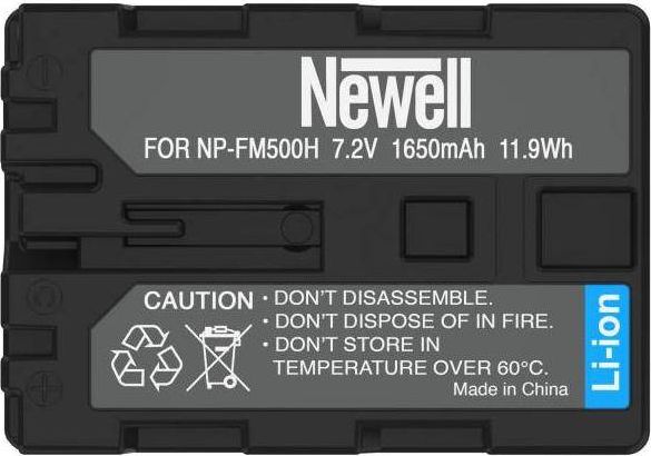 Bateri kamerë Newell NP-FM500H, Li-ion, për Sony Alpha, e zezë