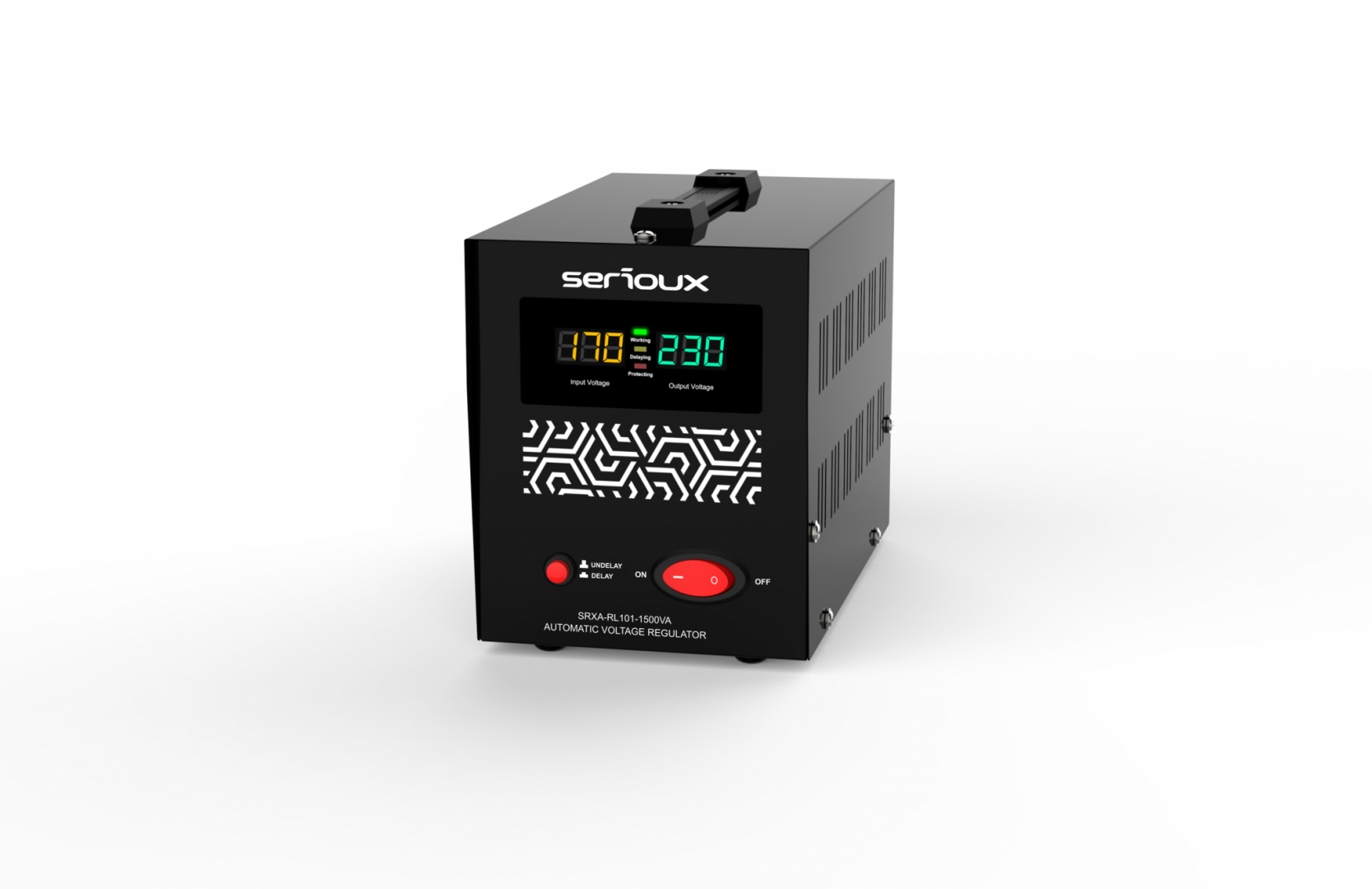 Stabilizator tensioni Serioux Relay 101, 1500VA 900W, 2x Schuko