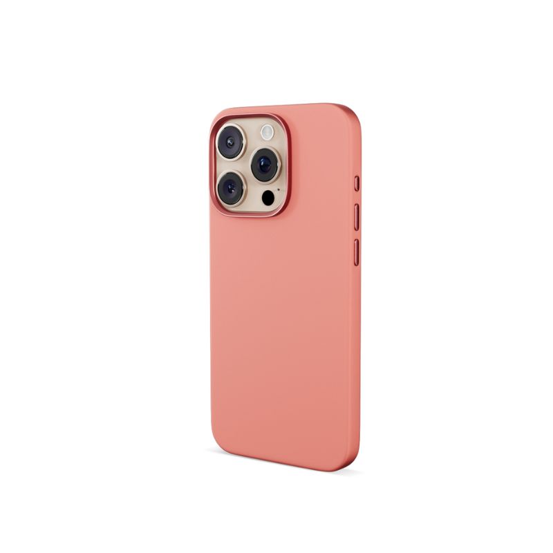 Mbrojtëse silikoni Epico Mag+ për iPhone 16 Pro, rozë