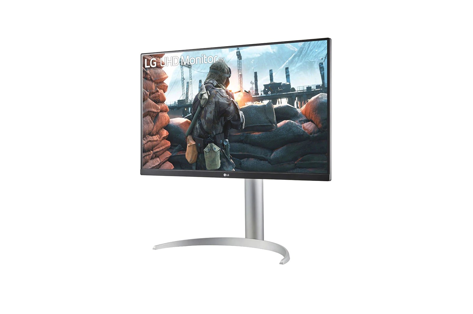 Monitor LG 27UP650P-W, 27", 4K, IPS, i bardhë
