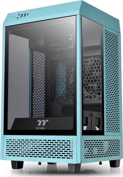 Kasë Thermaltake The Tower 100 Mini Turquoise, Mini Tower