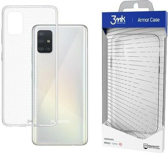 Mbrojtëse 3MK Armor Case për Samsung A52/A52 5G, transparente
