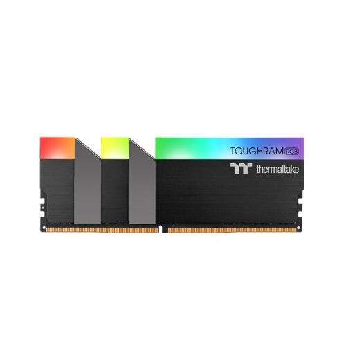 Memorie RAM Thermaltake Toughram RGB, 16GB, DDR4, 4600MHz, e zezë