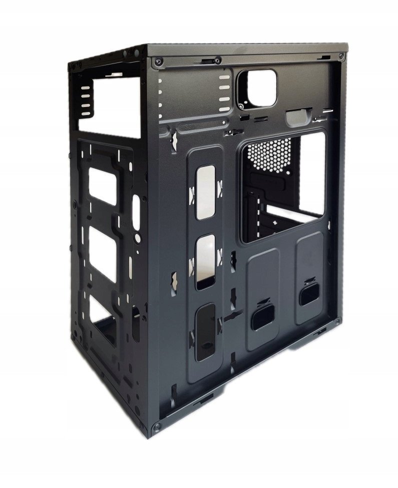 Куќиште за компјутер Eurocase ML N6-500B, MIDI Tower, без PSU, црно