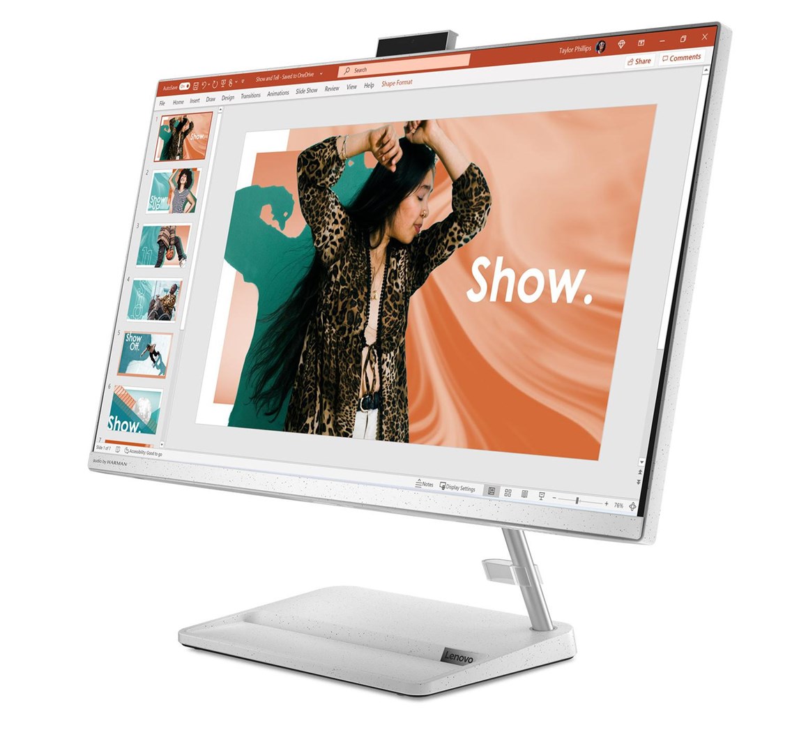 Kompjuter All-in-One Lenovo IdeaCentre AIO 3 27IAP7, 27", Intel Core i5-13420H, 16GB RAM, 1TB SSD, i bardhë