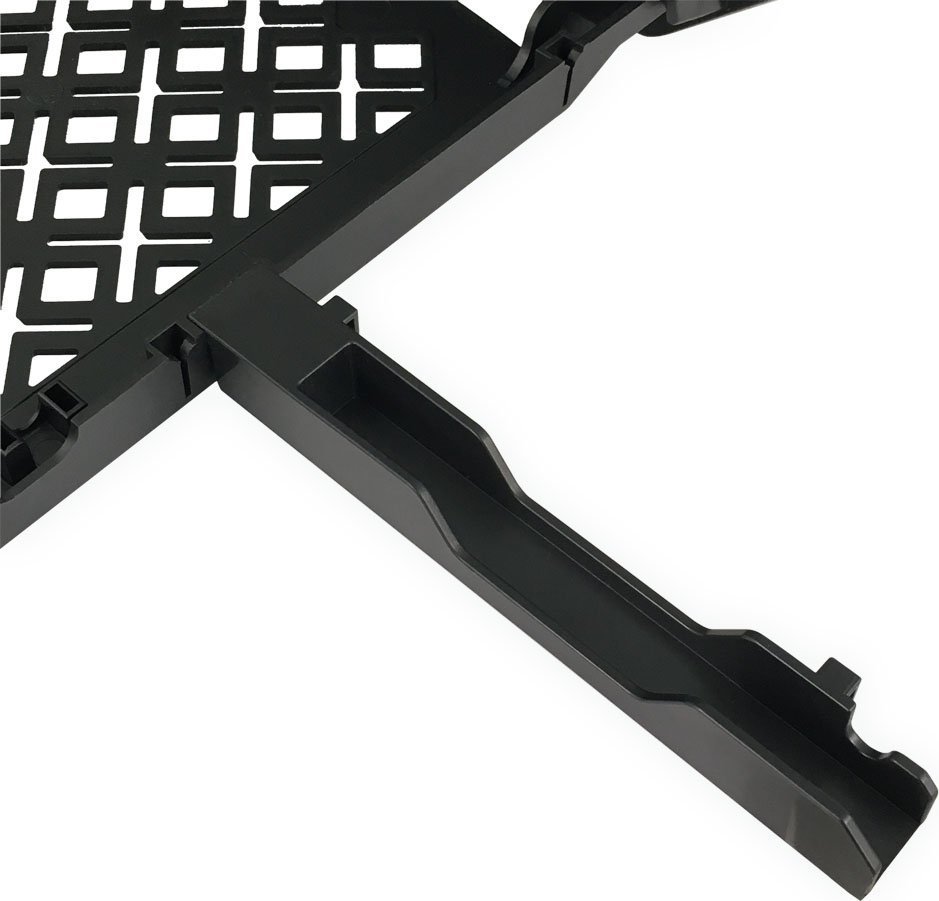 Ладилна подлога за лаптоп Esperanza RGB GALERNE EGC109, со вентилатор, RGB осветлување, црна