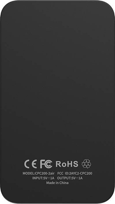 Adapter wireless për makinë Carlinkit 2AIR, Android Auto, Apple CarPlay, i zi