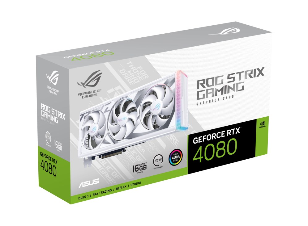 Kartë grafike ASUS ROG NVIDIA GeForce RTX 4080, 16 GB GDDR6X