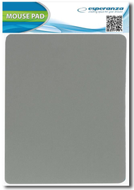 Mousepad Esperanza EA145E, pëlhurë, 2mm, gri
