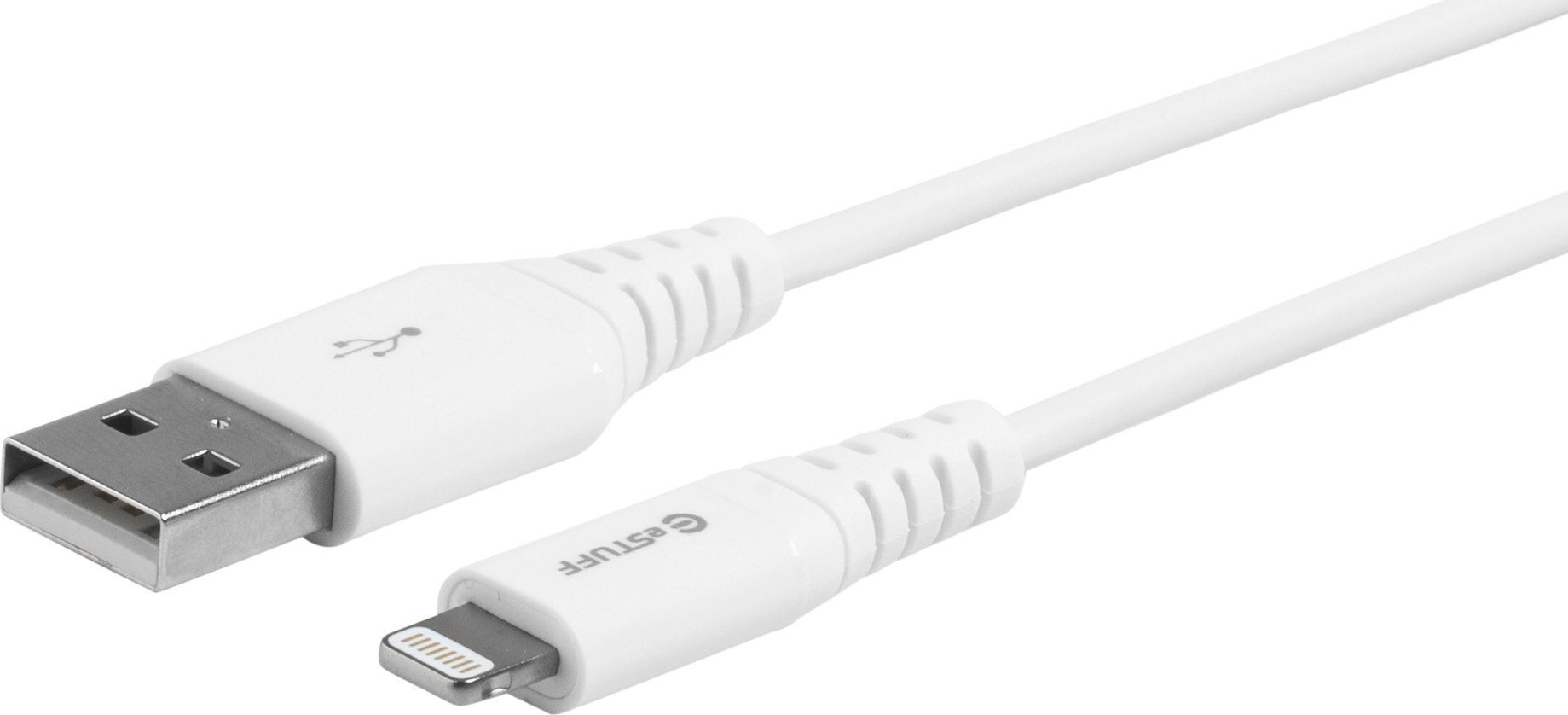 Kabllo Lightning eSTUFF MFI, 0.15m, e bardhë