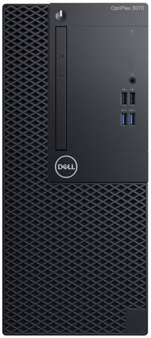 Kompjuter Dell Optiplex 3070 MT, 8GB DDR4, 256GB SSD, Intel Core i3, Intel UHD Graphics, i zi 