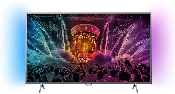 Televizor Philips 55PUS6401, i argjendtë 