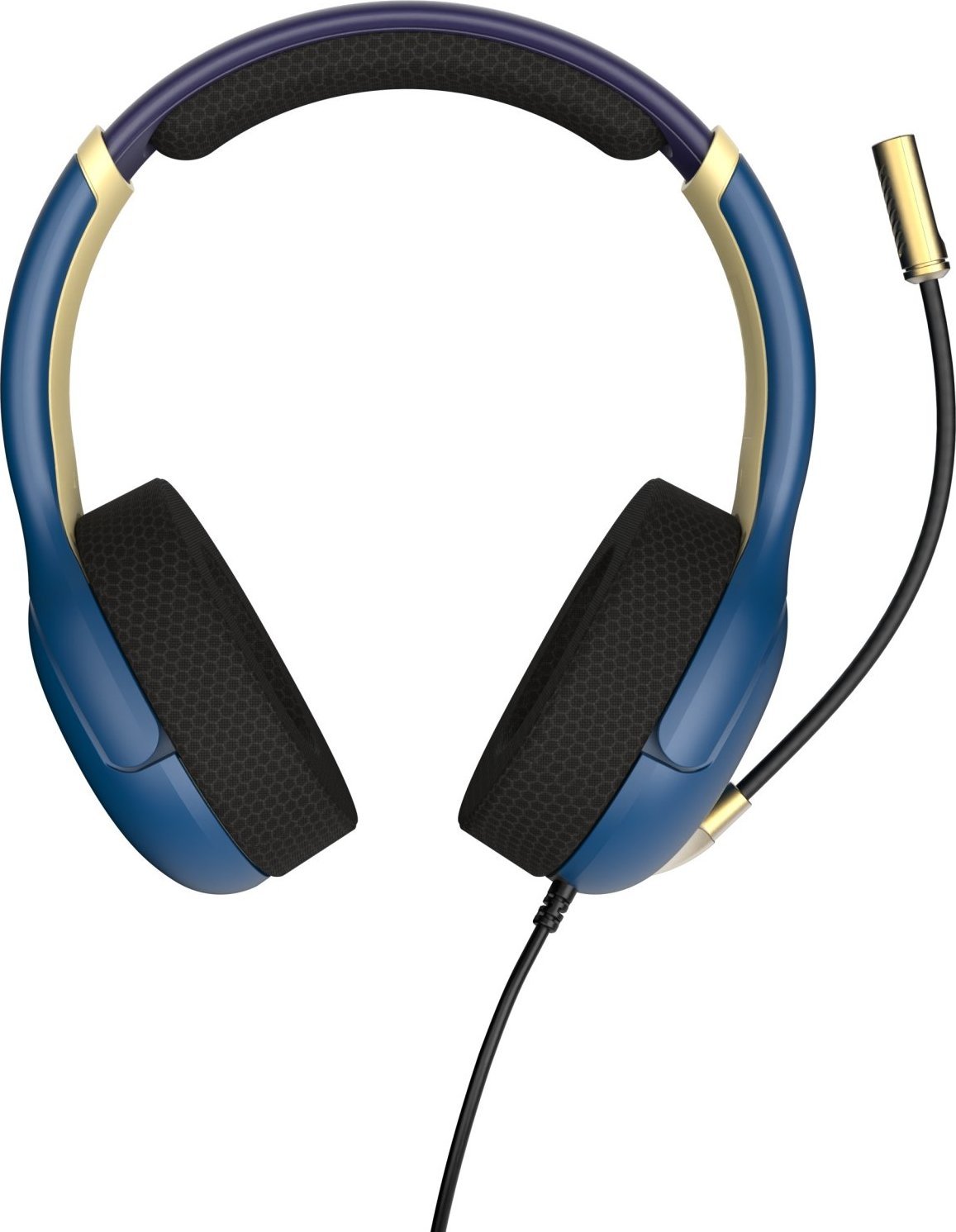 Kufje gaming PDP Airlite Zelda Hyrule, 40mm, me mikrofon, blu