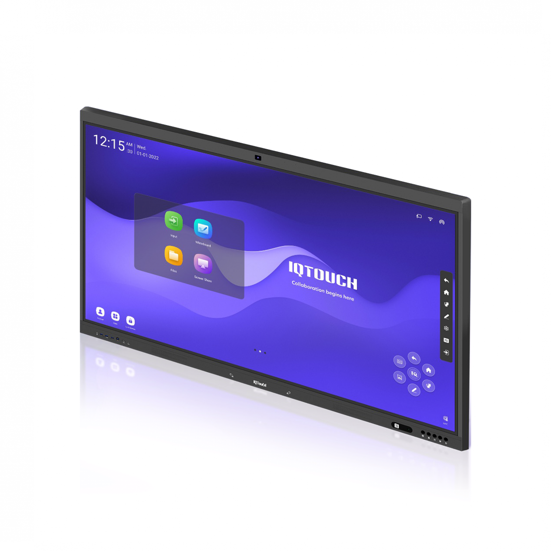 Tabelë për projektor IQBoard Interactive, 86"