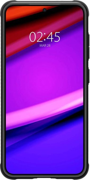 Mbulesë Spigen Rugged Armor për Samsung Galaxy S24, TPU, mat, e zezë