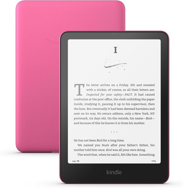 Lexues Kindle Paperwhite 12th gen, 7", 16 GB, Wi-Fi, me reklama, raspberry