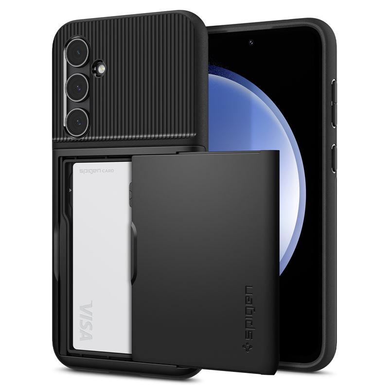 Заштитна маска за мобилен телефон Spigen Slim Armor за Samsung Galaxy S23 FE, црна