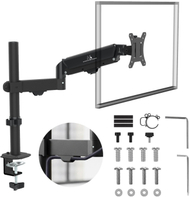 Држач за монитор Maclean MC-135, 17"-32", со гасна пружина, црн