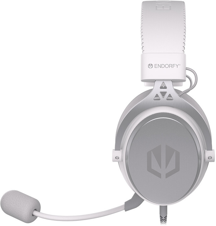 Kufje Endorfy Viro Onyx White, të bardha