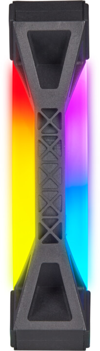 Ftohës Corsair iCUE QL120 RGB, 120mm, i zi