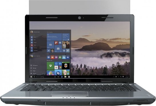 Filtër privatësie për ekran laptopi Mobilis Privacy Filter, 14"-14.1", 16:9, i zi