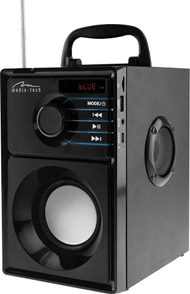 KFol Media-Tech MT3179 Boombox Silver, 15W, Bluetooth 5.1, i zi