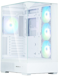 Kuti kompjuterike Zalman P40 Prism Plus, ATX, semi tower, e bardhë