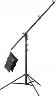 Tripi ndriçimi FalconEyes LSB-8 Boom Arm, alumini, profesional, i zi