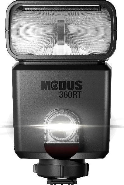 Blic fotografik Hahnel Modus 360RT, për Fuji, i zi