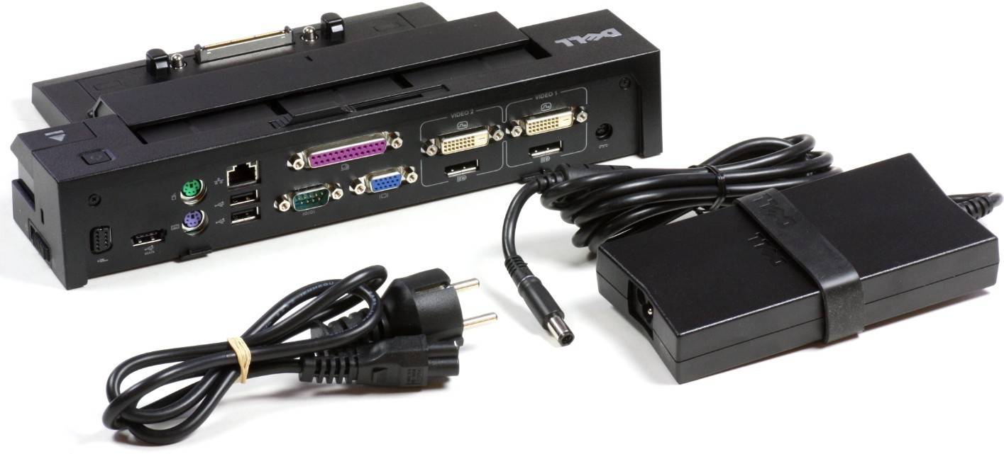 Dell E-Port Advanced Port Replicator 130W, e zezë, 452-10759