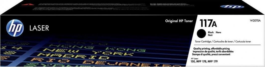 Тонер HP 117A (W2070A), црна боја