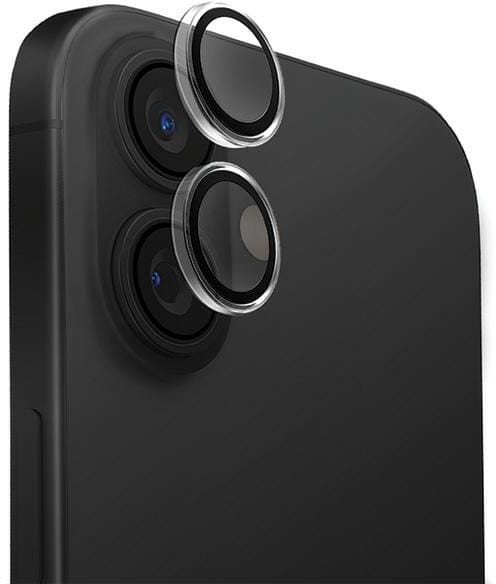 Заштитно стакло Uniq Optix Clear за камера iPhone 16 16 Plus, закалено стакло 9H, транспарентно