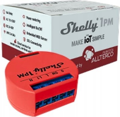 Buton smart dimmer Shelly Blu Button Tough, BLE, i zi