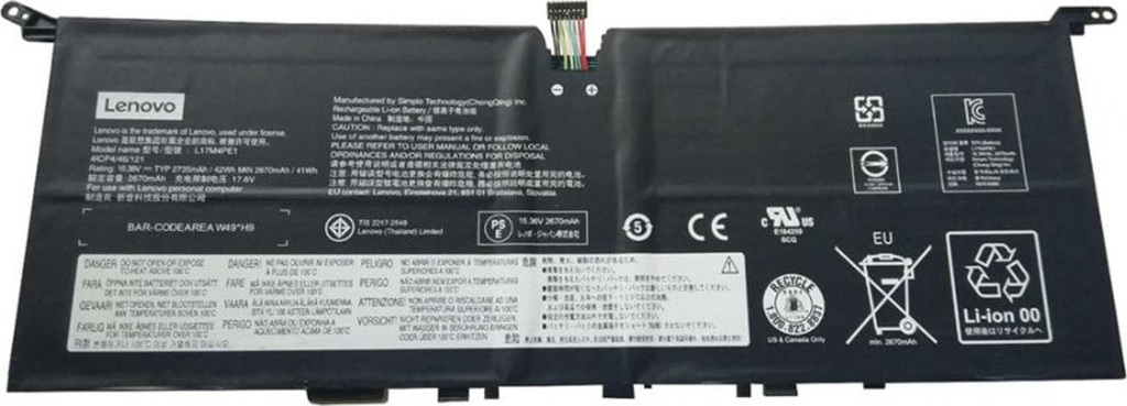 Bateri Lenovo 5B10R32749, e zezë