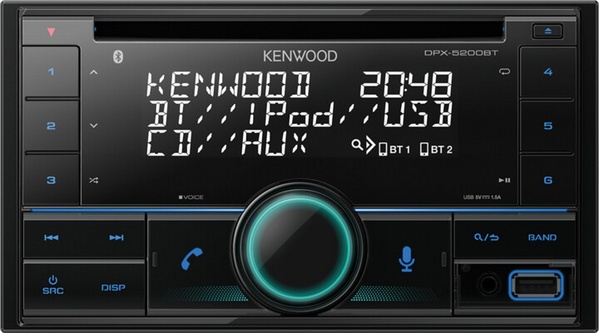 Radio makine Kenwood DPX-5200BT