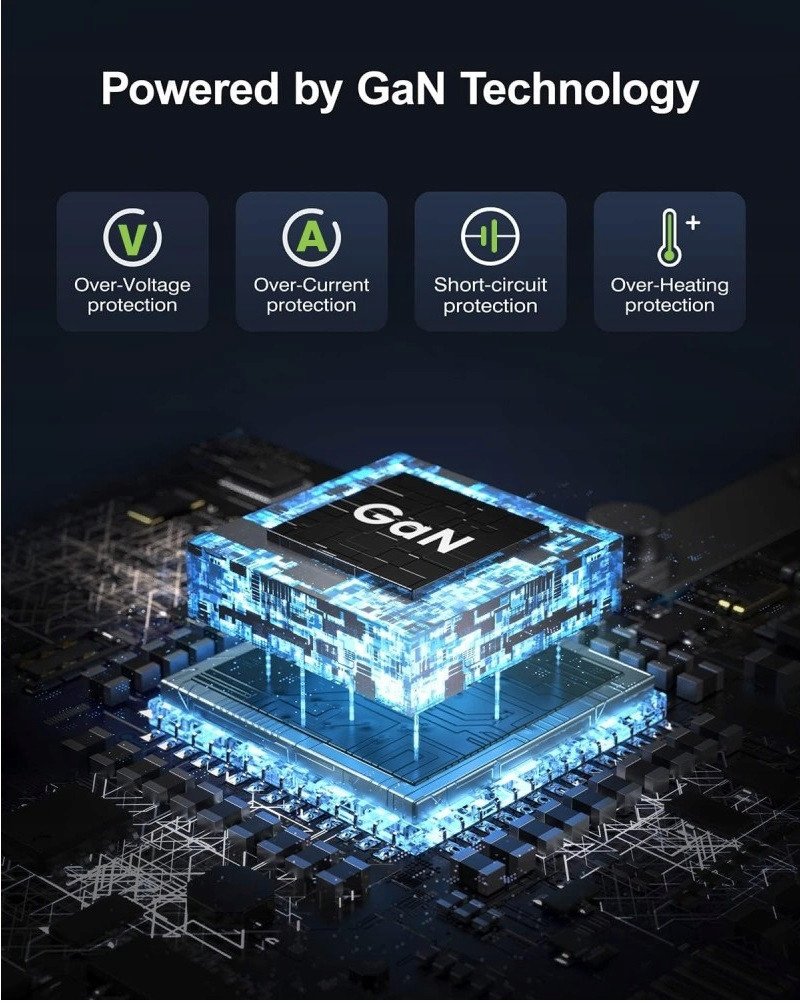 Karikues muror Techly GaN USB C, 20W, portë USB C, i bardhë